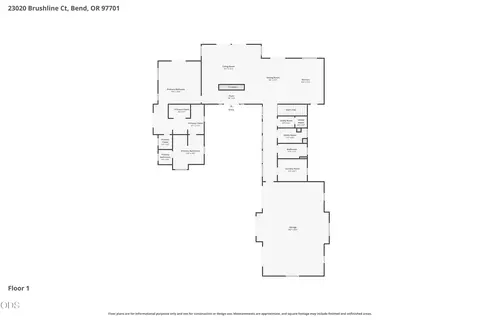 Floorplan - 23020 Brushline Ct, Bend, OR 97701 photo 2 of 3