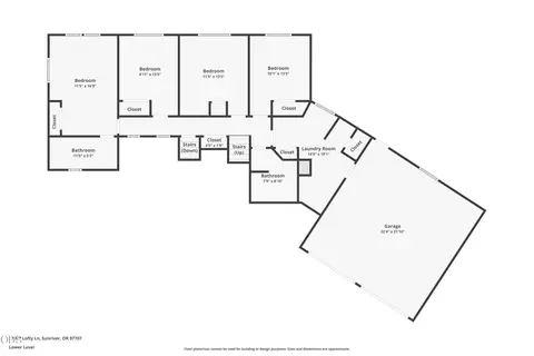 Floorplan - 17907 Lofty Ln # 4, Sunriver, OR 97707 photo 5 of 8
