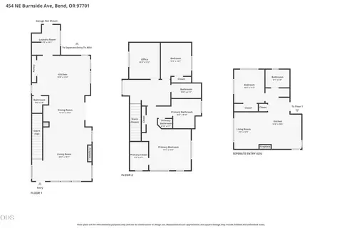 Floorplan - 454 NE Burnside Ave, Bend, OR 97701 photo 4 of 4