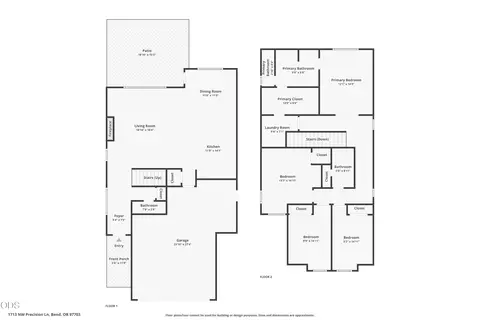 Floorplan - 1713 NW Precision Ln, Bend, OR 97703 photo 1 of 1