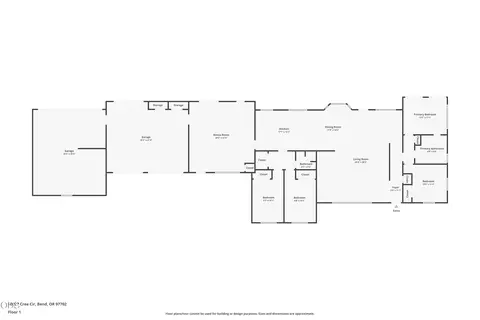 Floorplan - 60282 Cree Cir, Bend, OR 97702 photo 1 of 1
