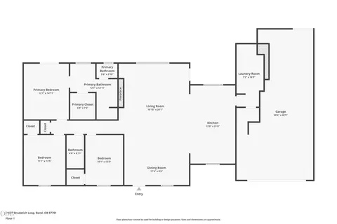Floorplan - 21493 Bradetich Loop, Bend, OR 97701 photo 2 of 2