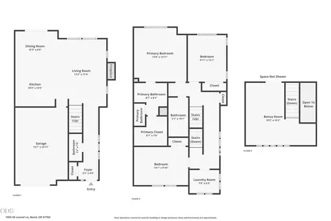 Floorplan - 1055 SE Leonel Ln, Bend, OR 97702 photo 1 of 1