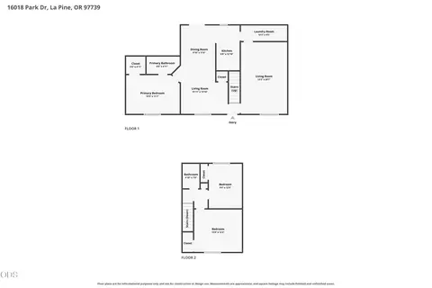 Floorplan - 16018 Park Dr, La Pine, OR 97739 photo 3 of 3