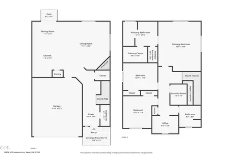 Floorplan - 20526 SE Cameron Ave, Bend, OR 97702 photo 1 of 1
