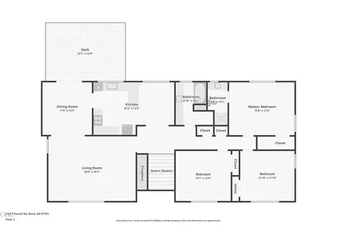Floorplan - 62855 Daniel Rd NE, Bend, OR 97701 photo 2 of 3