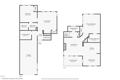 Floorplan - 61875 Broken Top Dr #27, Bend, OR 97702 photo 3 of 3
