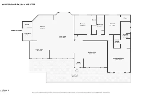 Floorplan - 64502 Mcgrath Rd, Bend, OR 97701 photo 1 of 1