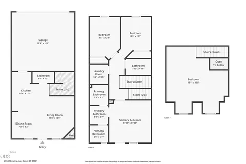Floorplan - 20556 NEmpire Ave, Bend, OR 97701 photo 4 of 4
