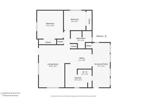Floorplan - 67050 Gist Rd, Bend, OR 97703 photo 1 of 5