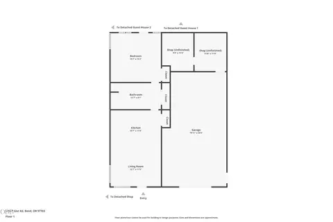 Floorplan - 67050 Gist Rd, Bend, OR 97703 photo 3 of 5