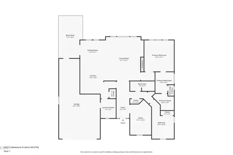 Floorplan - 60822 Cobblestone Pl, Bend, OR 97702 photo 1 of 1