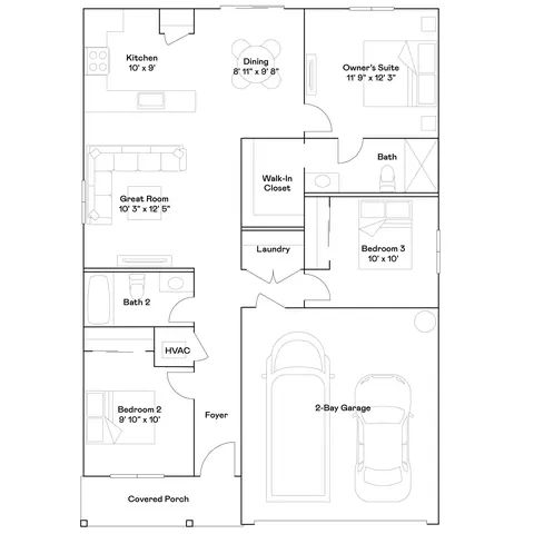Floorplan - 16640 Memorial Ln, La Pine, OR 97739 photo 1 of 1