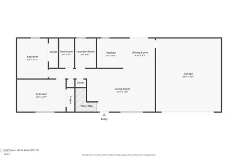 Floorplan - 16970 Quartz Hill Rd, Bend, OR 97707 photo 1 of 3