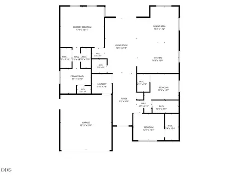 Floorplan - 967 Arrowhead Trl, Eagle Point, OR 97524 photo 1 of 1