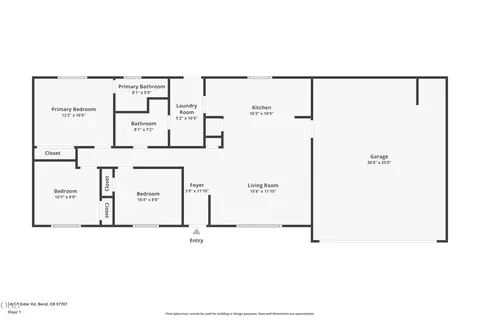 Floorplan - 56256 Eider Rd, Bend, OR 97707 photo 1 of 1