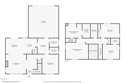 Floorplan - 20256 Halfway Rd, Bend, OR 97703 photo 1 of 1