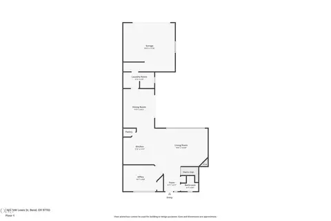 Floorplan - 1683 NW Lewis St, Bend, OR 97703 photo 1 of 2
