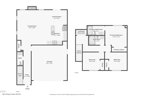 Floorplan - 2981 NE Roxy Pl, Bend, OR 97701 photo 3 of 3