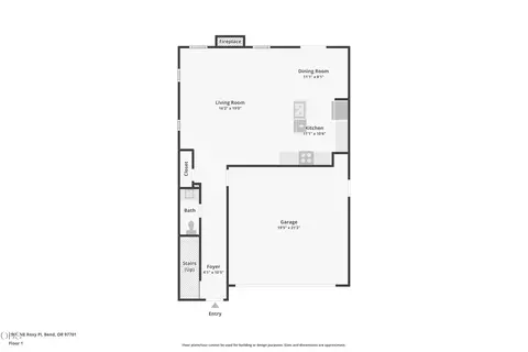 Floorplan - 2981 NE Roxy Pl, Bend, OR 97701 photo 1 of 3