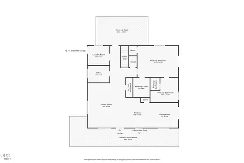 Floorplan - 62262 Chickadee Ln, Bend, OR 97701 photo 1 of 2