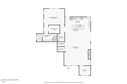 Floorplan - 63108 NE Iner Loop, Bend, OR 97701 photo 2 of 4