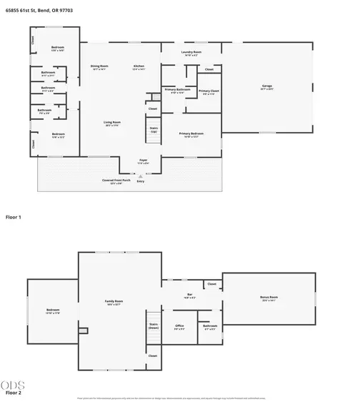 Floorplan - 65855 61st St, Bend, OR 97703 photo 6 of 6