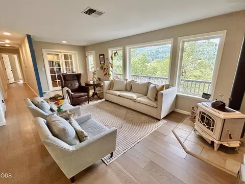 Living - 8129 Thompson Creek Rd, Applegate, OR 97530 photo 3 of 5