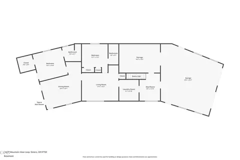 Floorplan - 14590 Mountain View Loop, Sisters, OR 97759 photo 2 of 2