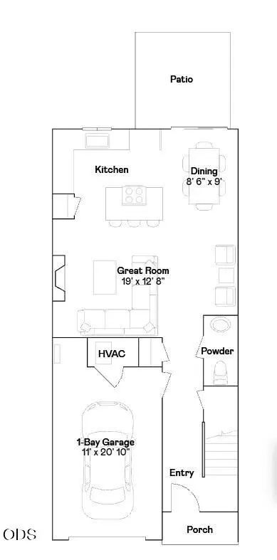 Floorplan - 717 NW Walnut Ave, Redmond, OR 97756 photo 1 of 2
