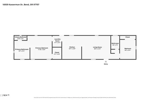 Floorplan - Undisclosed, Bend, OR 97707 photo 1 of 1