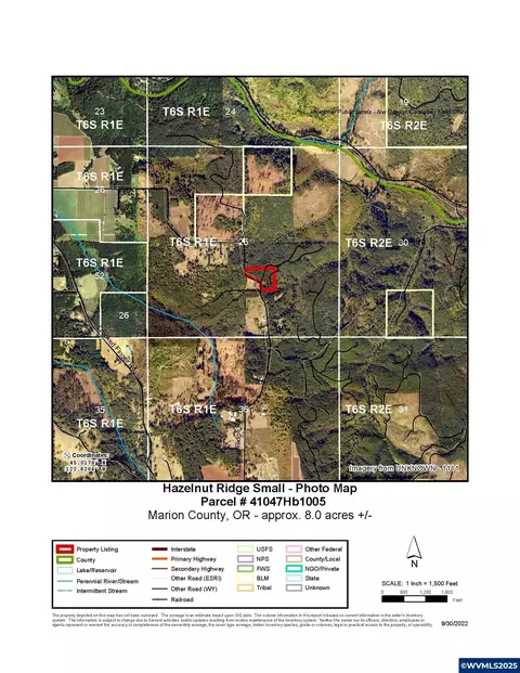 0 Hazelnut Ridge Rd, Scotts Mills, OR 97375
