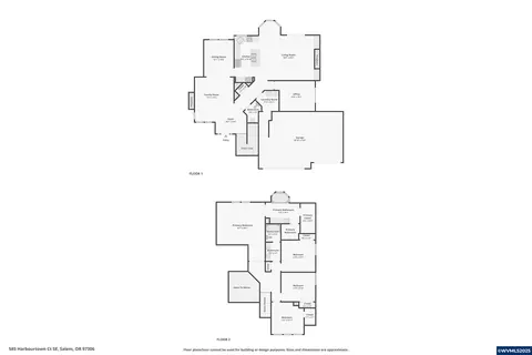 Floorplan - 585 Harbourtown Ct SE, Salem, OR 97306 photo 1 of 1