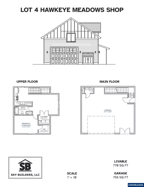 Floorplan - 2426 Oak St, Lyons, OR 97358 photo 2 of 3