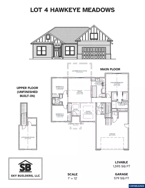Floorplan - 2426 Oak St, Lyons, OR 97358 photo 1 of 3