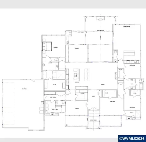 Floorplan - Model E Ballyntyne Rd S, Salem, OR 97302 photo 1 of 1