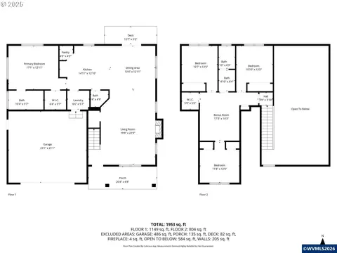 Floorplan - 3352 Zane Ln, Eugene, OR 97404 photo 1 of 1