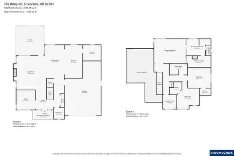 Floorplan - 769 Riley Dr, Silverton, OR 97381 photo 1 of 1