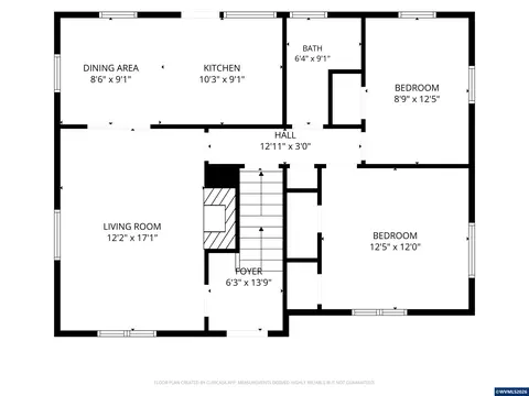 Floorplan - 489 D St, Independence, OR 97351 photo 2 of 4