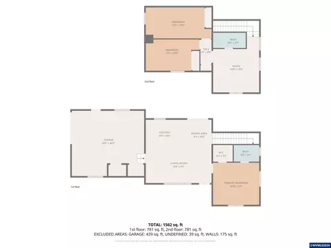 Floorplan - 141 NE D St, Willamina, OR 97396 photo 1 of 1