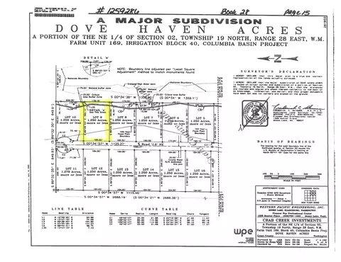 0 Lot 9 Road J6 NE, Moses Lake, WA 98837