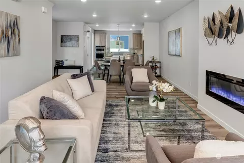 Living - 8919 NE 173rd Pl #D, Bothell, WA 98011 photo 4 of 6