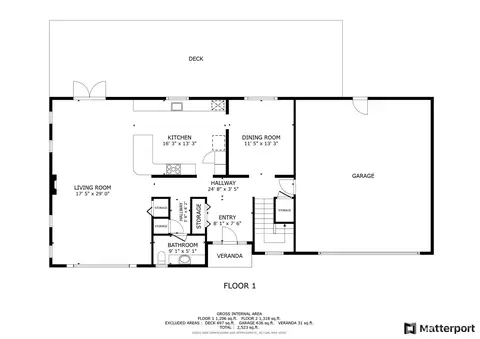 Floorplan - 223 138th Pl SE, Everett, WA 98208 photo 1 of 2