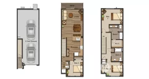 Floorplan - 1820 201st Pl SE #C3, Bothell, WA 98012 photo 1 of 1
