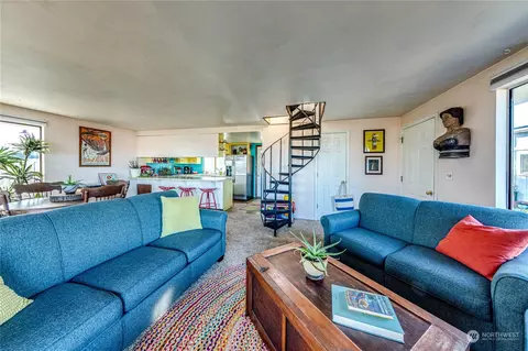 Living - 1282 Three Crabs Rd, Sequim, WA 98382 photo 4 of 5