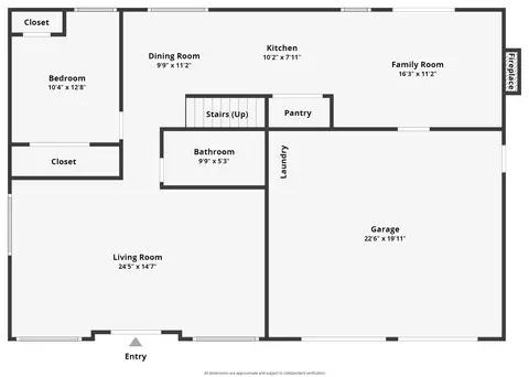 Floorplan - 16706 17th Ave E, Spanaway, WA 98387 photo 1 of 2