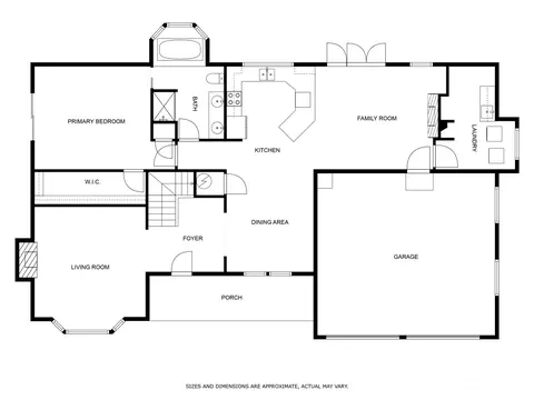 Floorplan - 443 Doe Run Rd, Sequim, WA 98382 photo 1 of 3