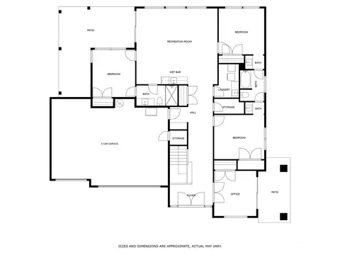 Floorplan - 4620 Seahurst Ave, Everett, WA 98203 photo 1 of 2