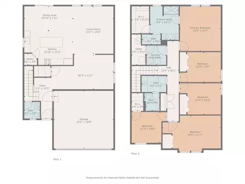 Floorplan - 335 Belfair St SW, Orting, WA 98360 photo 1 of 3