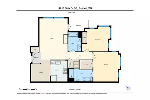 Floorplan - 14915 38th Dr SE #E3009, Bothell, WA 98012 photo 1 of 2